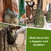 Hay Net for Horses, Large Robust Hay Bag for Horses,