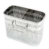 Kitchen Utensils Chopsticks Holder Drying Rack Basket with Hooks 2