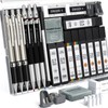 Four Candies Metal Drafting Mechanical Pencil Set 0.5, 0.7, 0.9