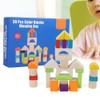 MultiColor Building Blocks Toy Wooden Boxed Children Kid Educational Toy
