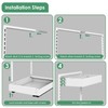 REALINN Expandable Under Sink Organizers and Storage, 2 Tier Under