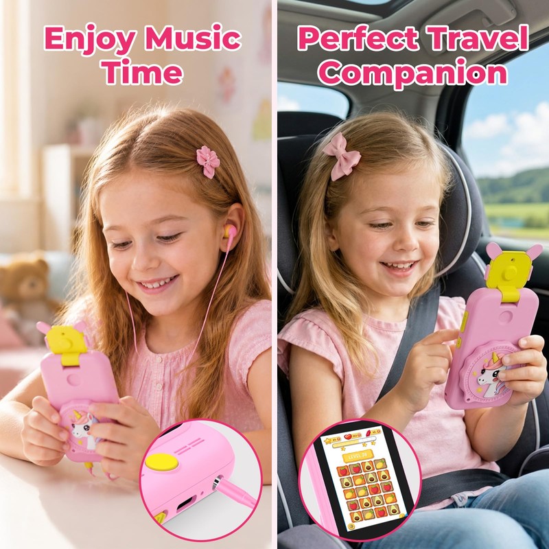 Kids Smart Phone Gifts for 3 4 5 6-8 Year