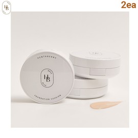HEVE BLUE Pantaberry Panthenol Repair Glow Foundation Cushion 15g*2ea, Shade:Vanilla