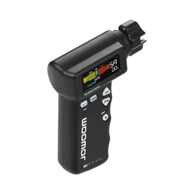 JOWOOM T2 Multi-functional Smart Guitar Tuner Peg String Winder for