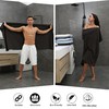 8-Piece Brown Bath Towel Set, 2 Extra Large Bath Towel