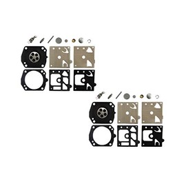 Carburetor Repair/Rebuild Kit Replaces Walbro K23-HDA For HDA-79 HDA-123 HDA-132 HDA-140 HDA-157 HDA-197 carburetors (Pack of 2)