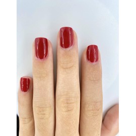 AZA Nail Polish - Vegan, 10-free, Cruelty-Free, Non-Toxic, Fast Drying, Chip Resistant, Bright Lollipop Red, Gorgeous Shades (Cougar)