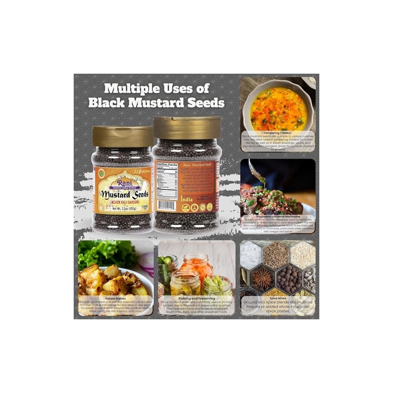 Rani Mustard Seeds 3.5oz (100g)