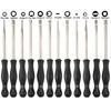 Carbhub 12Pcs Carburetor Adjustment Tool Single D/Double D/Pac Man/12-Teeth Splined