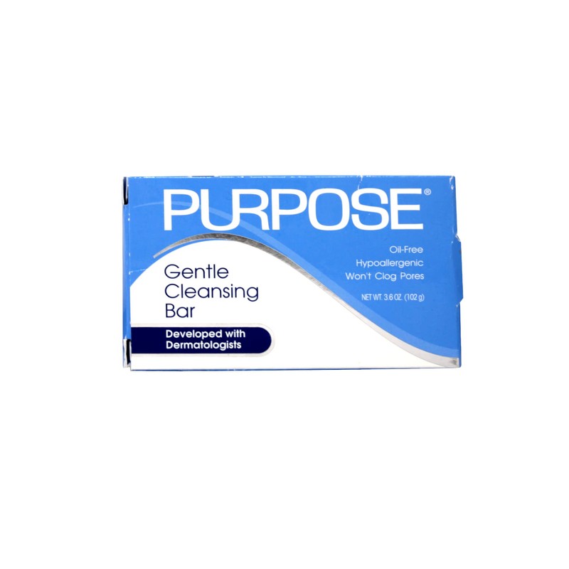 PURPOSE Gentle Cleansing Bar, Developed with Dermatologists for All Skin