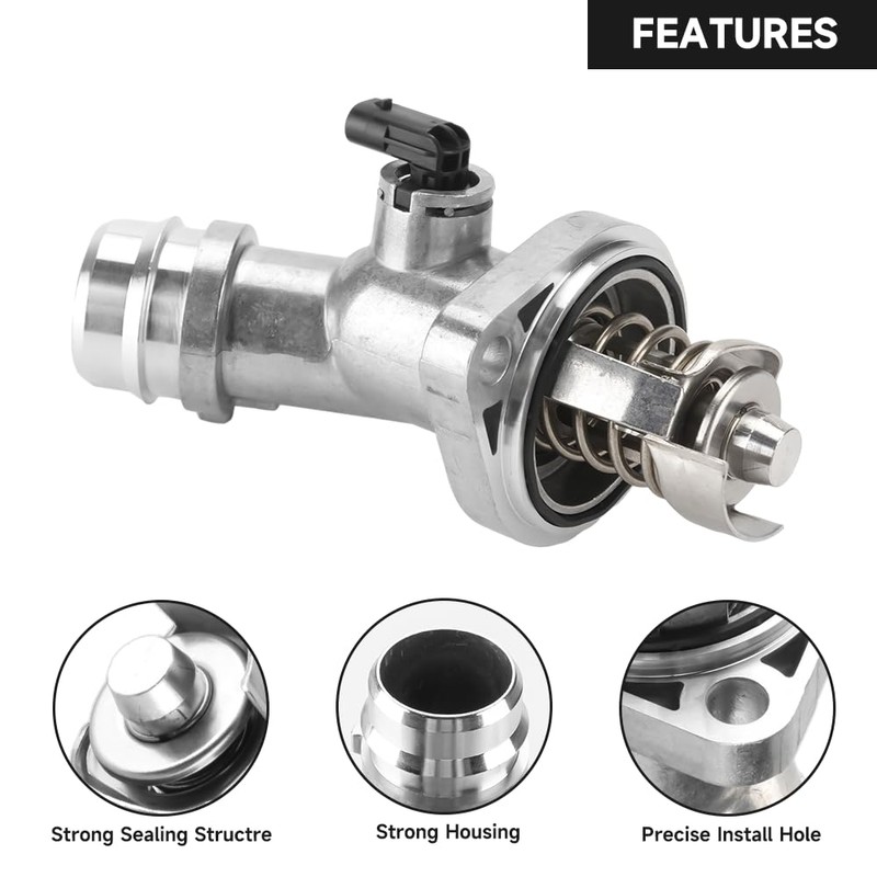 Engine Coolant Thermostat Housing Assembly - Compatible for Hyundai Elantra