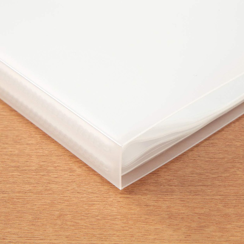 MUJI 38320883 Polypropylene Soft Film Clear Holder A4 Wide 40