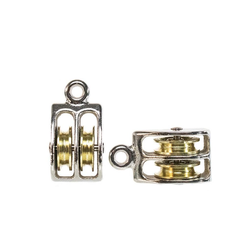 Rigid Eye Double Wheel Pulley – Variety of Application Uses