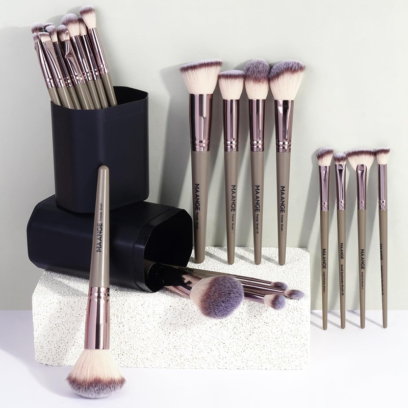 MAANGE Makeup Brush Set - 30 Pcs Make up Brushes
