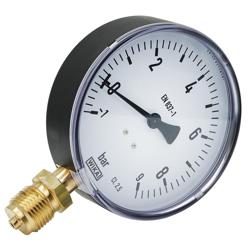 Fittingteile - Wika Pressure Gauge 111.10 Vertical Diameter 80, 100,