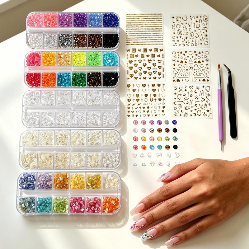 Bedazzler Kit with Rhinestones, 3mm Flatback Rhinestones