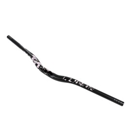 Wheel Track Handlebar Replacement Aluminum Alloy Bike Riser Bar 31.8mm Mounting Diameter Black