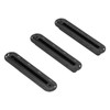 3Pcs/set Surfboard Rudder Groove Plastic Finned Box Plug Fin Plug