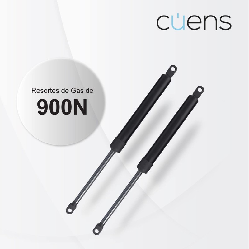 Set of 2 Gas Springs or Shock Absorbers for Bed