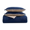 Nautica - Twin Comforter Set, Reversible Microsuede Bedding with Matching