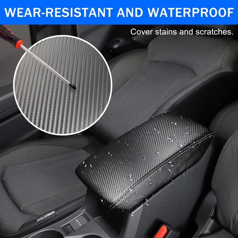 Daeiclru Car Center Console Protector Cover Compatible with Subaru Crosstrek/Impreza