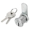 PATIKIL Cabinet Cam Lock with Key, 13/16"(20mm) Cylinder Fits on