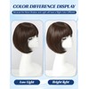 HAIRCUBE Hair Toppers for Women 10inch Golden Brown Toppers Hair