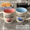 Triple Gifffted Promoted to Grandparents Coffee Mugs for New Best