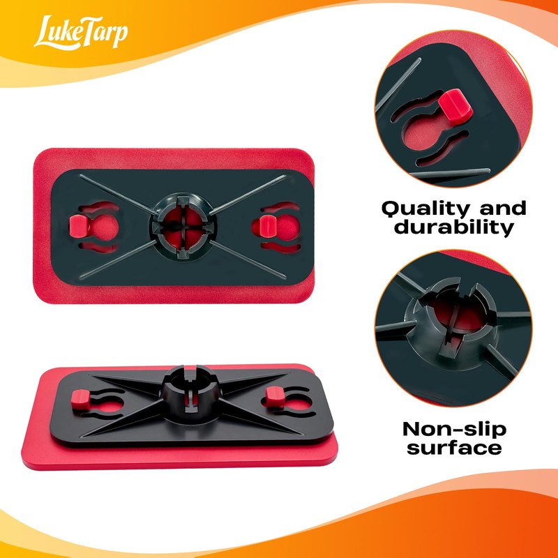 Dust Barrier Replacement Heads and Top Plates Set Fit for