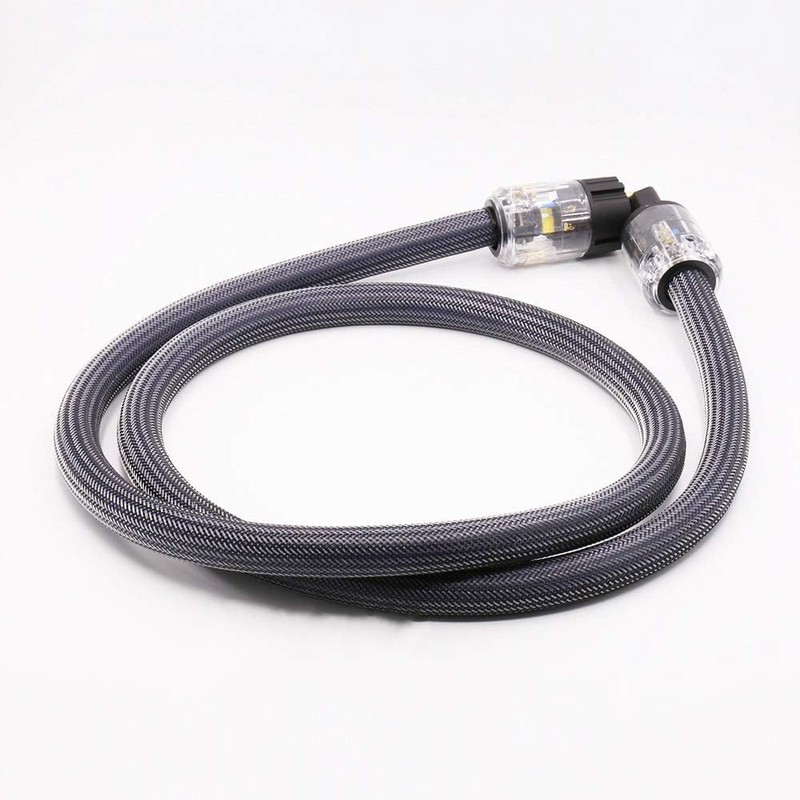 JJmooer Pure Copper with Shielded HiFi Power Cable, Professional Audio