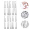 SAFIGLE 10pcs Airless Pump Bottles Refillable Vacuum Container for Eye