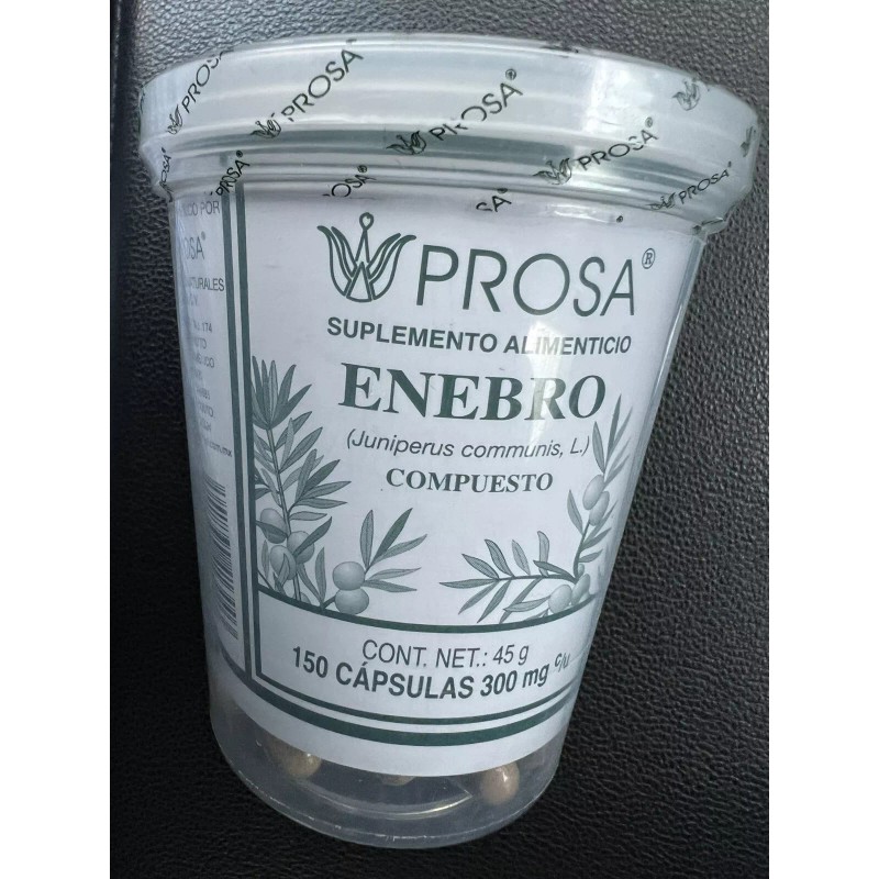 Prosa Enebro 150 Capsulas Natural Prosa Enebro Capsules