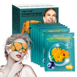 Steam Eye Mask,20 Packs Self Heating Spa Eye Masks,Warming Eye Mask,Disposable Heated Eye Mask for Dry Eyes Fatigue Dark Circles Tired Eyes Sleep Mask for Kids Women