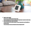 Smart WiFi Temperature Humidity Sensor 2.4GHz Wireless Phone Remote for
