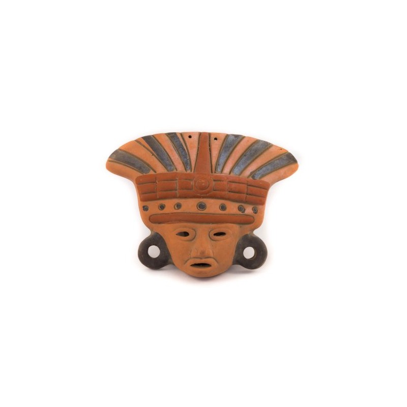 Tumia LAC Aztec Ceramic Mask - Fair Trade and handmade
