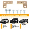 Extreme Duty Battery Terminals for Jeep Wrangler JL & Gladiator