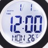 CHEOTIMESmall Digital Alarm Clock for Bederoom, Big Numbers LCD Display,