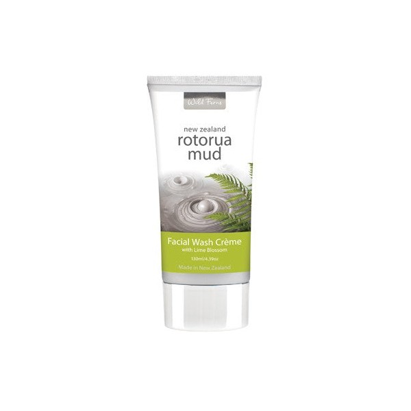 Wild Ferns Rotorua Mud Facial Wash Creme 130ml