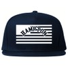 City of Hampton with United States Flag Snapback Hat Cap