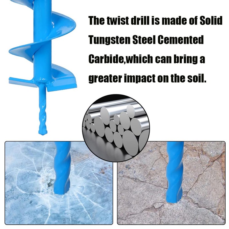 16" x 4" Upgraded Auger Drill Bit with Sharp Thickended