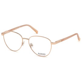 GUESS Eye Candy GU3037 Rose Gold/Grey 51/15/135 Unisex Glasses, Rose Gold/Grey