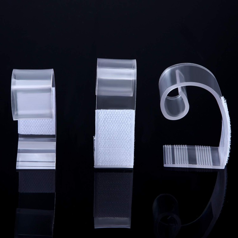 50 Packs Table Skirt Clips Plastic Tablecloth Clips Table Skirt
