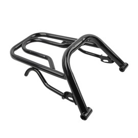 Minho Motorcycle Rear Luggage Rack in Heavy Iron Material Compatible with Yamaha Zuma 125cc 2010-2013 3TH-4TH Generation, Black Color