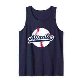 Atlanta Baseball Vintage Georgia Pride Love City Tank Top