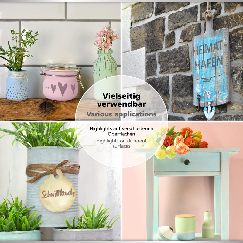 Viva Decor® Chalky Opaque Chalk Paint Set