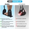Airplane Footrest Hammock for Travel and Office Use Adjustable Portable