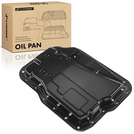 A-Premium Transmission Oil Pan Without Drain Plug Compatible with Ford Focus 2003-2011 2.0L 2.3L, Transit Connect 2010-2013 2.0L