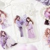 Seal, Collage, Assortment, Flake Stickers, Retro, Fashionable, Girls (Fog)