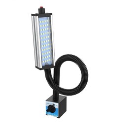 CMMUNGYONE Magnetic LED Work Light, 24V 800 Lumens, Explosion Proof, Waterproof, Flexible Gooseneck (23 inches)