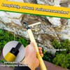 Nhcuijun Triangular Garden Hoe Japanese Garden Tool Ideal Garden Accessory